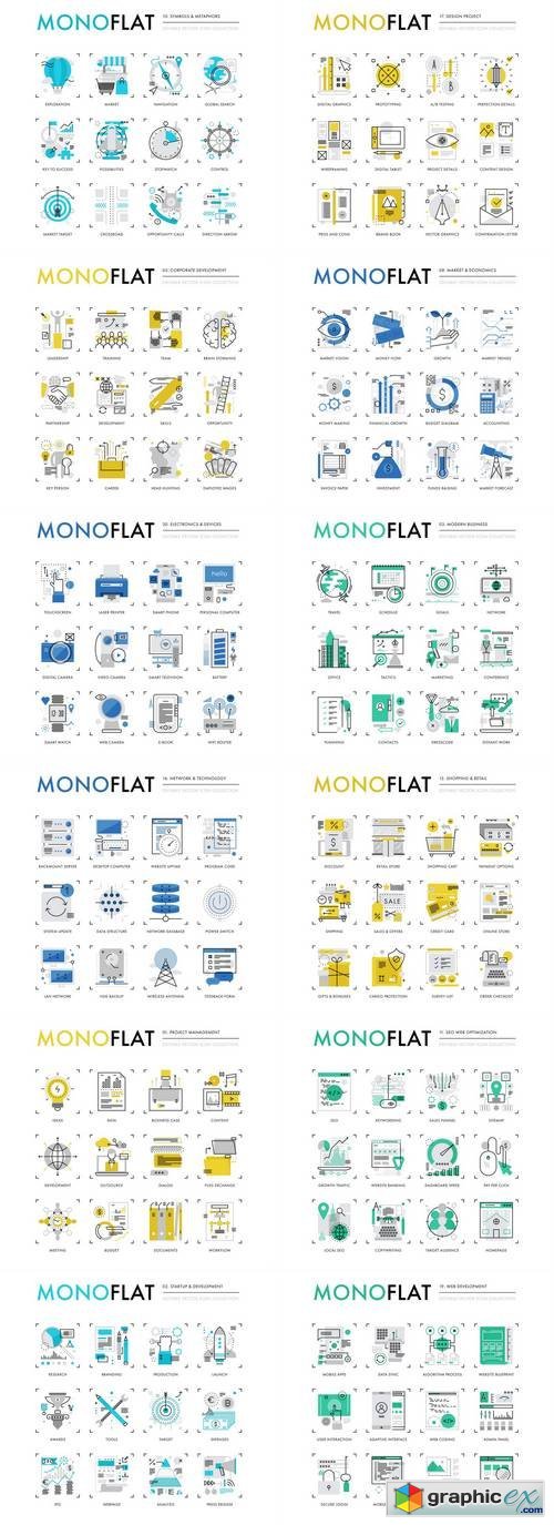 Monoflat Icons