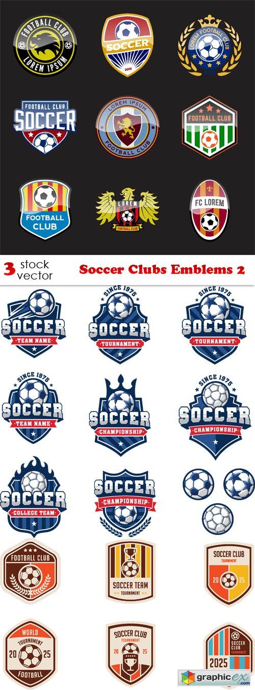 Soccer Clubs Emblems 2