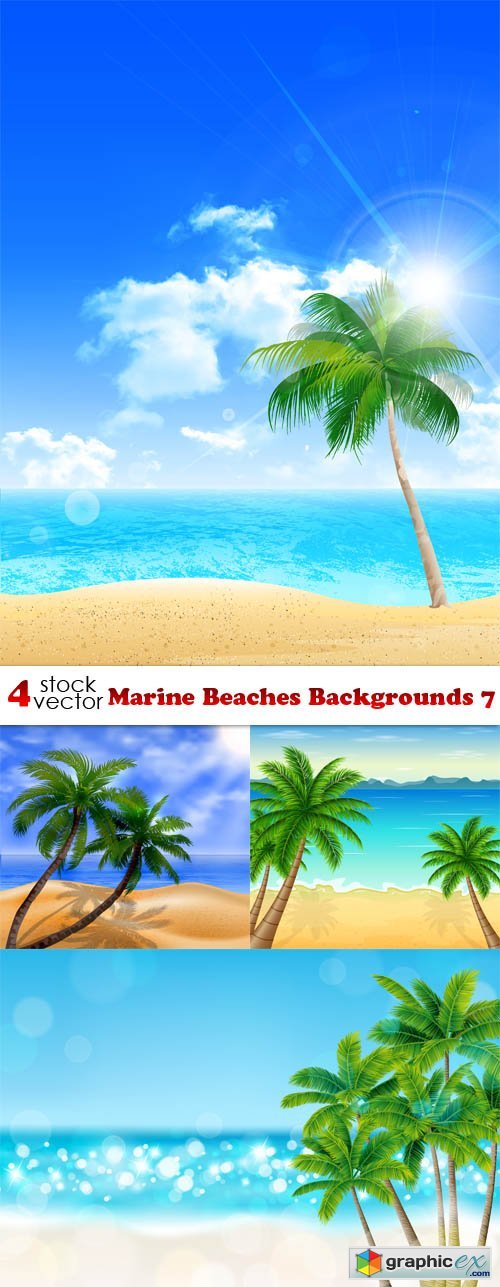 Marine Beaches Backgrounds 7