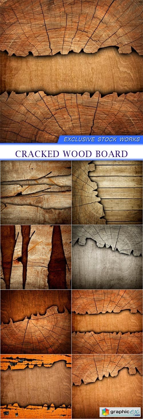 cracked wood board 8X JPEG