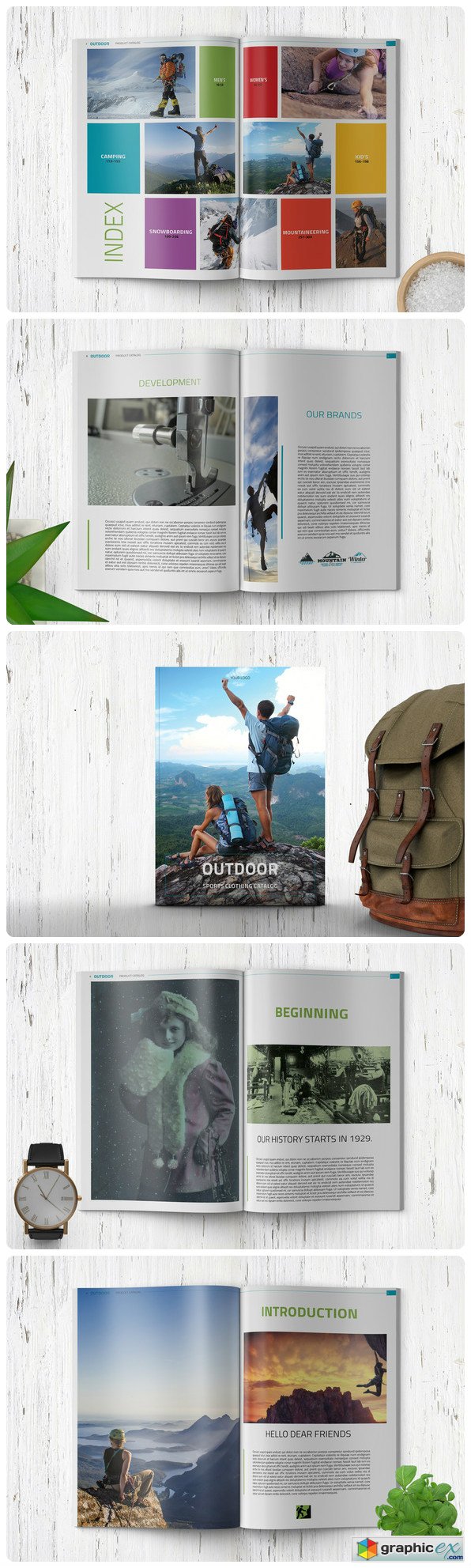 Outdoor - Clothing Product Catalogue
