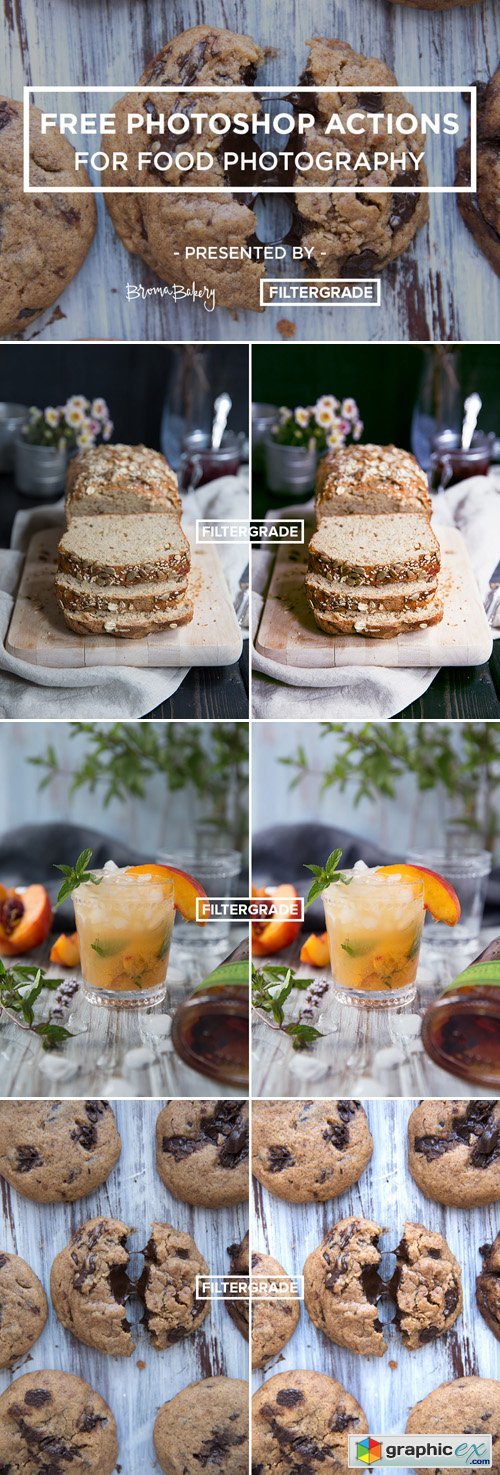 Photoshop Actions for Food Photography