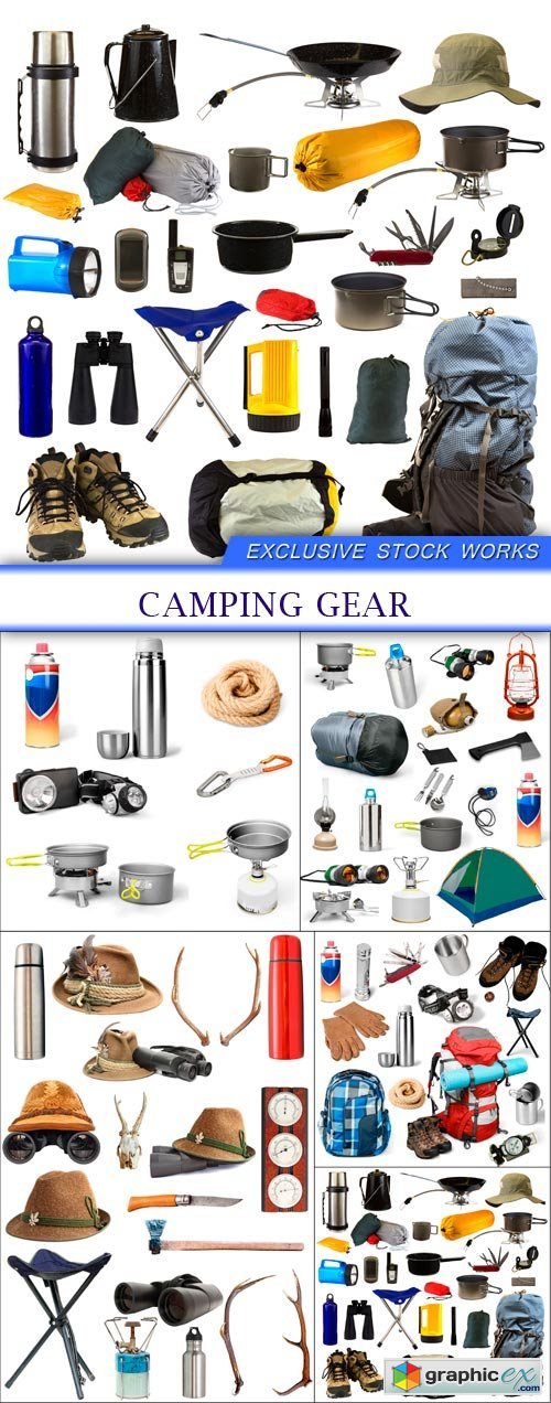 Camping Gear 5x JPEG