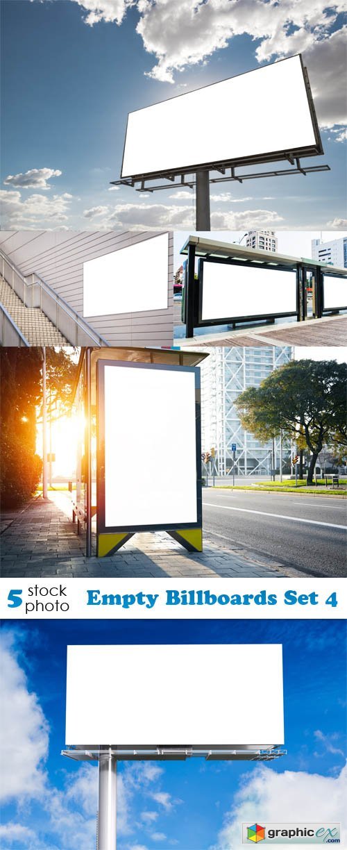 Photos - Empty Billboards Set 4