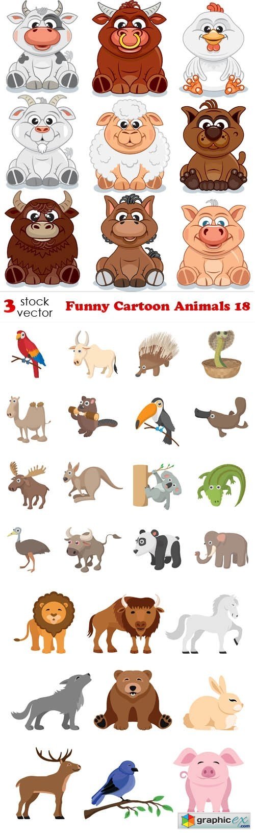 Funny Cartoon Animals 18