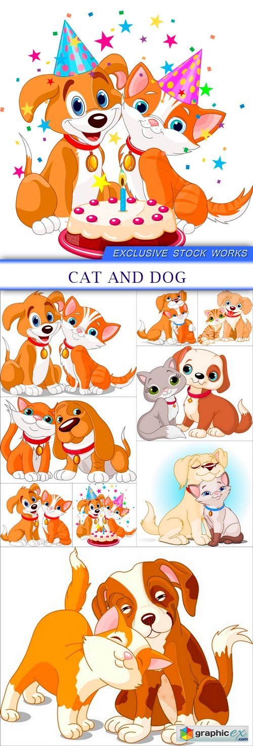 Cat and Dog 9X EPS