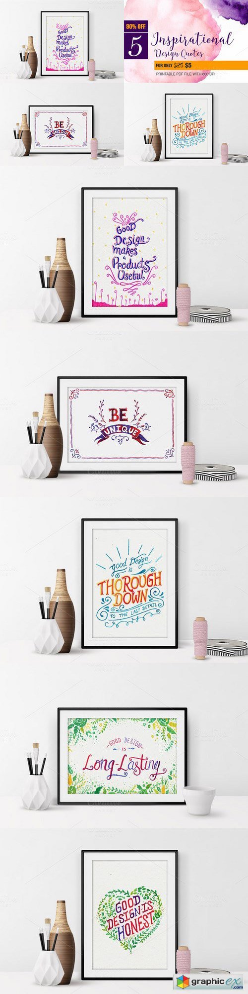 Inspirational Design Quote Poster