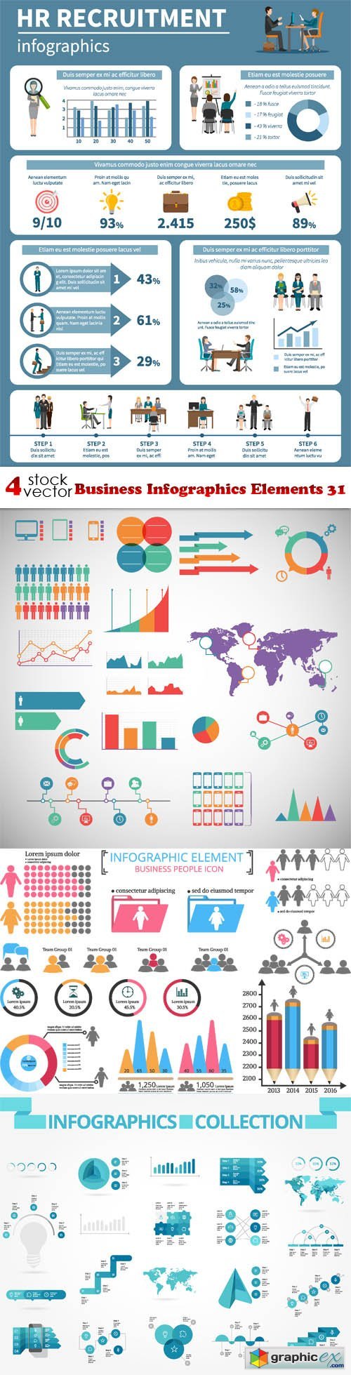 Business Infographics Elements 31