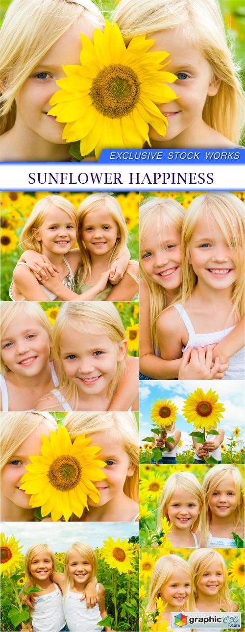 Sunflower happiness 8X JPEG