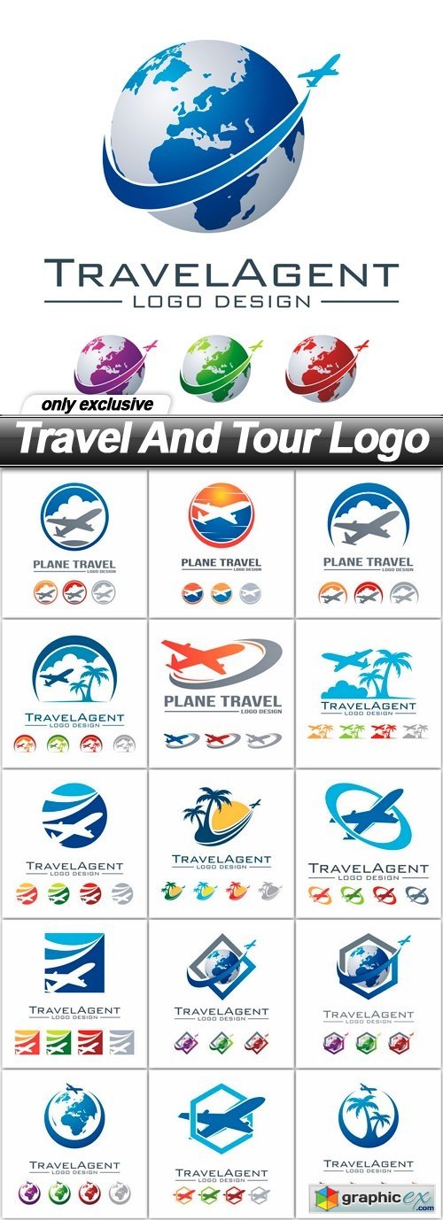Travel And Tour Logo - 16 EPS