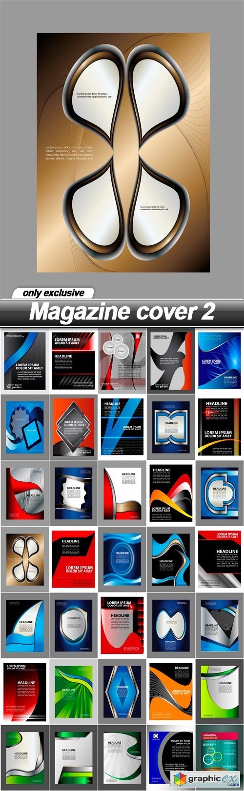 Magazine cover 2 - 35 EPS