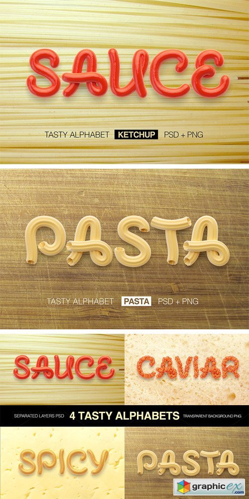 Tasty Letters Font