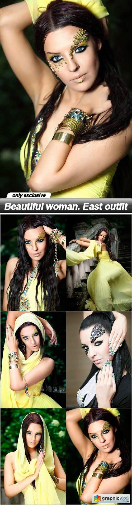 Beautiful woman. East outfit - 6 UHQ JPEG