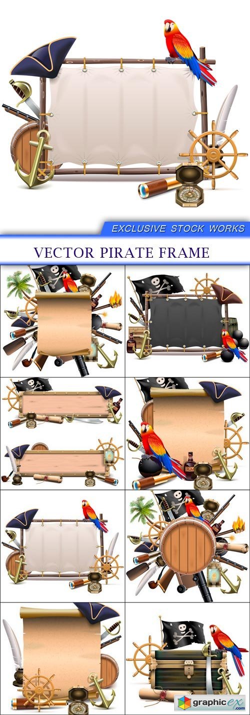 Pirate Frame 8X EPS