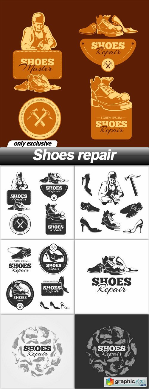 Shoes repair - 7 EPS
