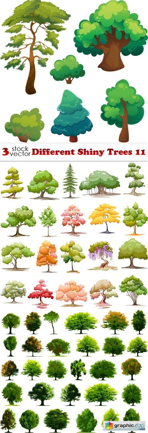 Different Shiny Trees 11