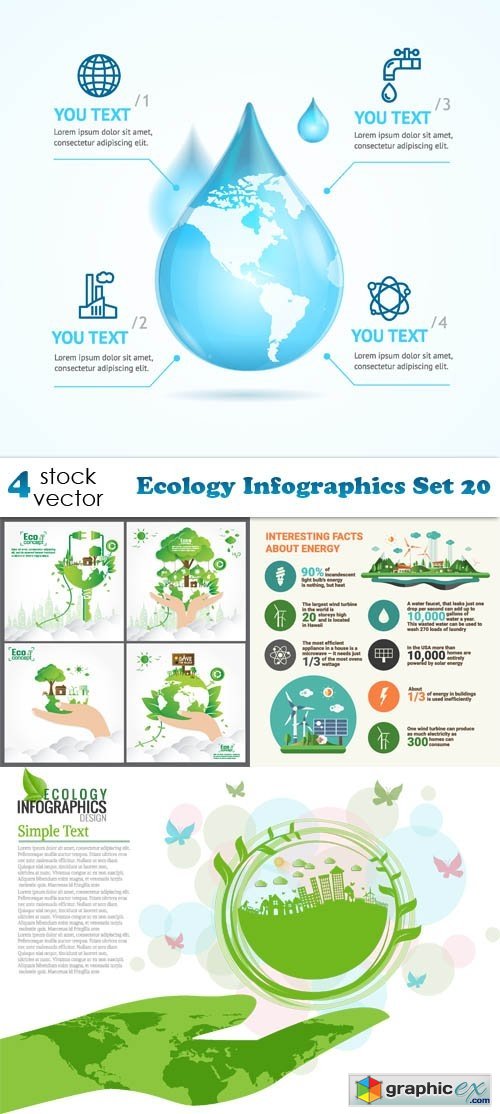 Ecology Infographics Set 20