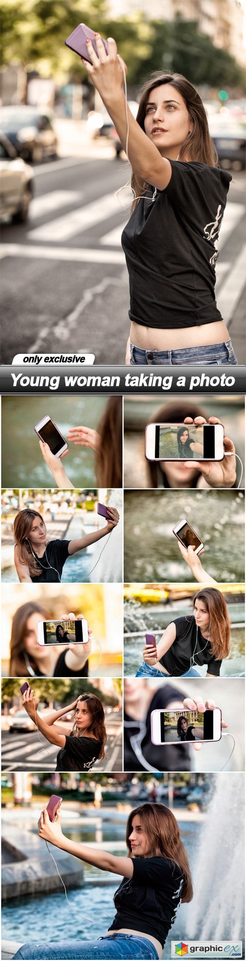 Young woman taking a photo - 10 UHQ JPEG