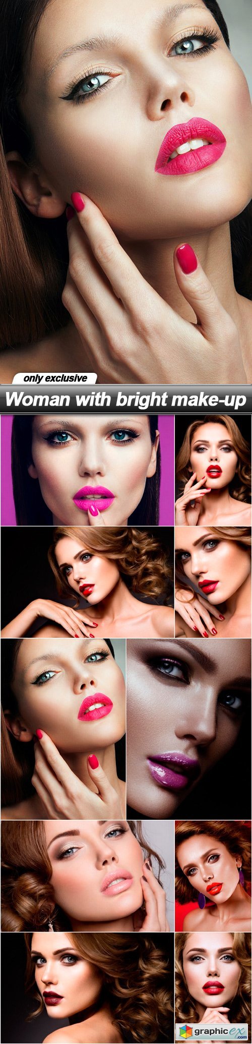 Woman with bright make-up -10 UHQ JPE