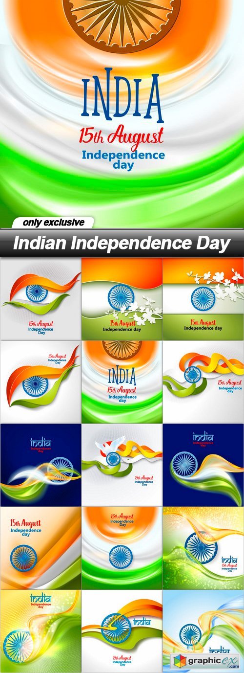 Indian Independence Day - 15 EPS