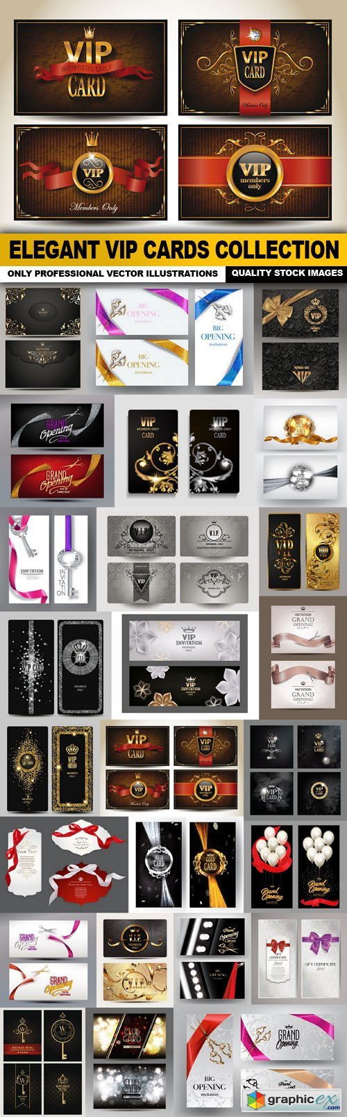 Elegant VIP Cards Collection
