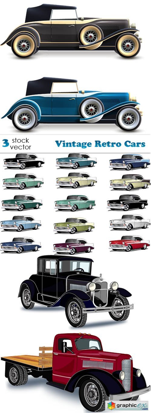 Vintage Retro Cars