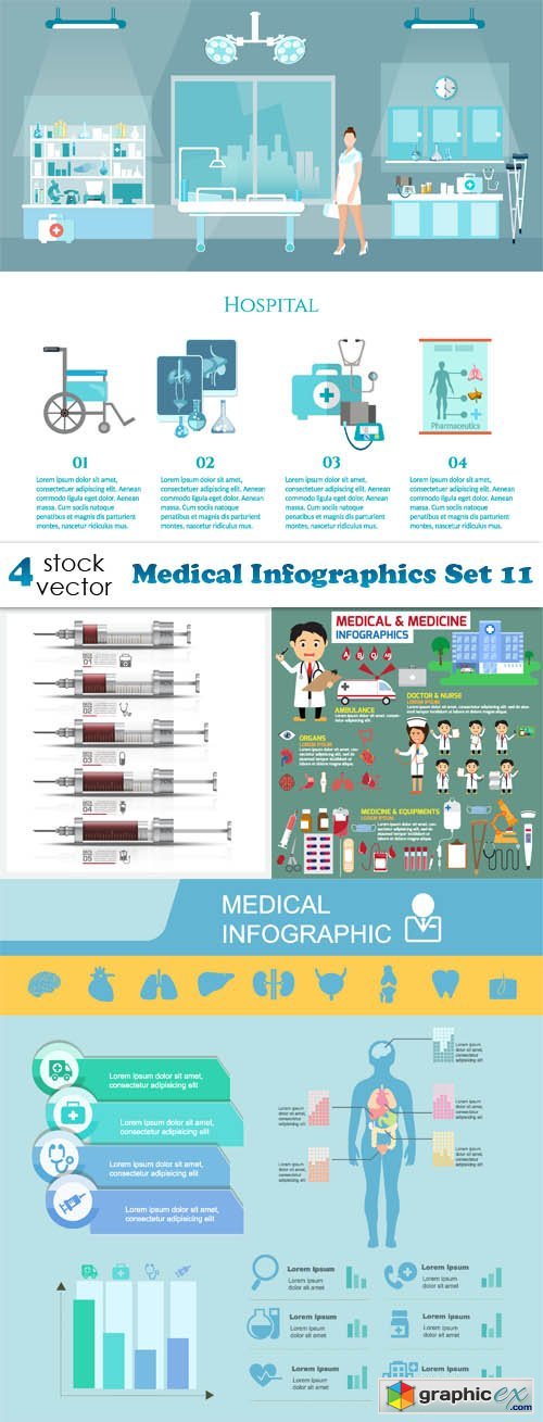 Medical Infographics Set 11