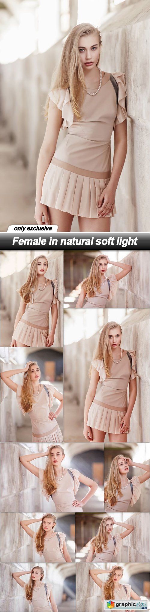 Female in natural soft light - 10 UHQ JPEG