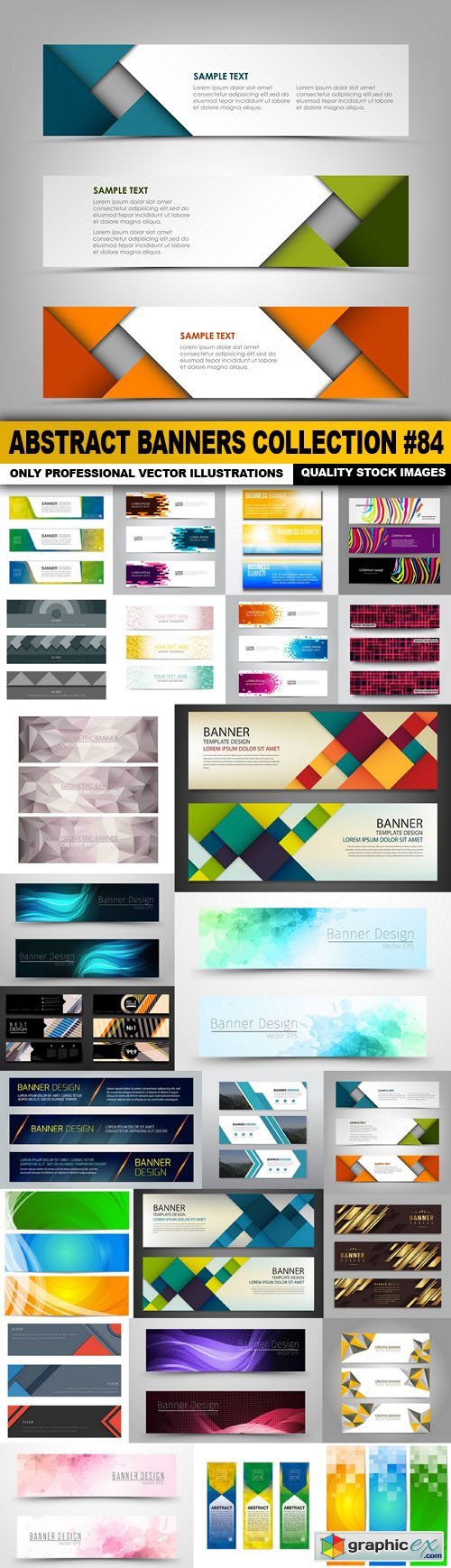Abstract Banners Collection #84
