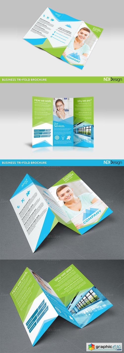 Business Tri-fold Brochures - SAR
