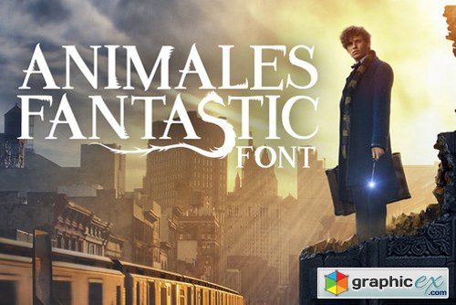 Animales Fantastic Font