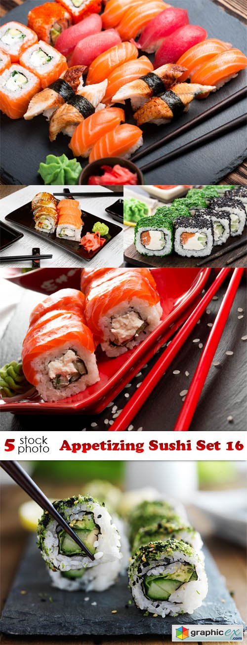 Photos - Appetizing Sushi Set 16