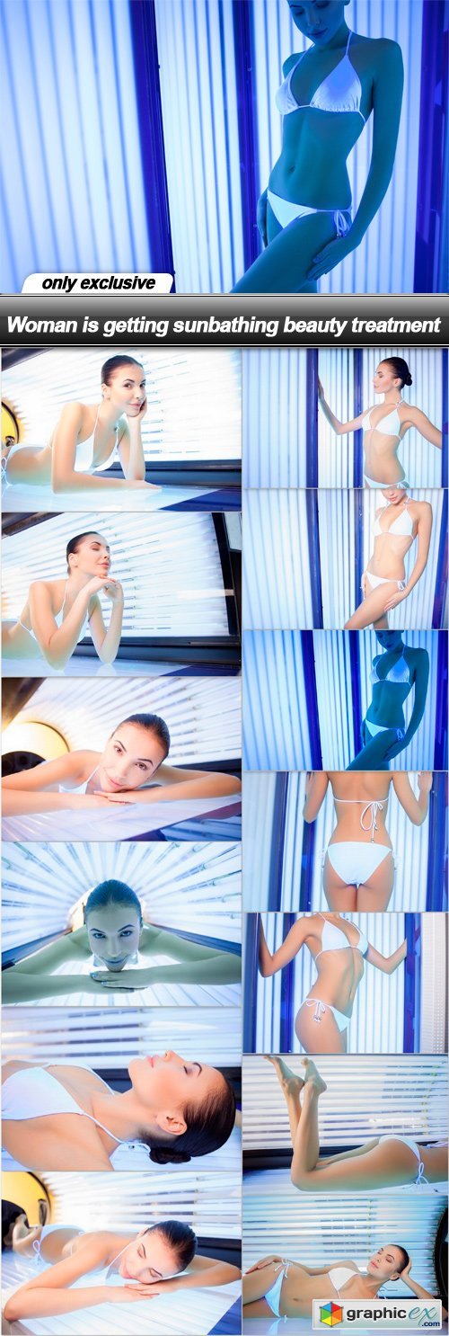 Woman is getting sunbathing beauty treatment - 13 UHQ JPEG