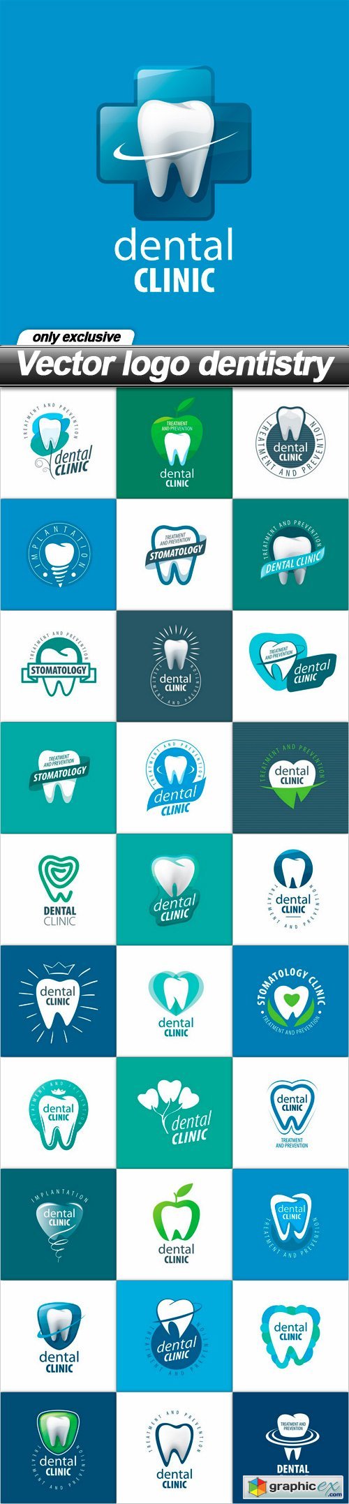 Logo dentistry - 31 EPS