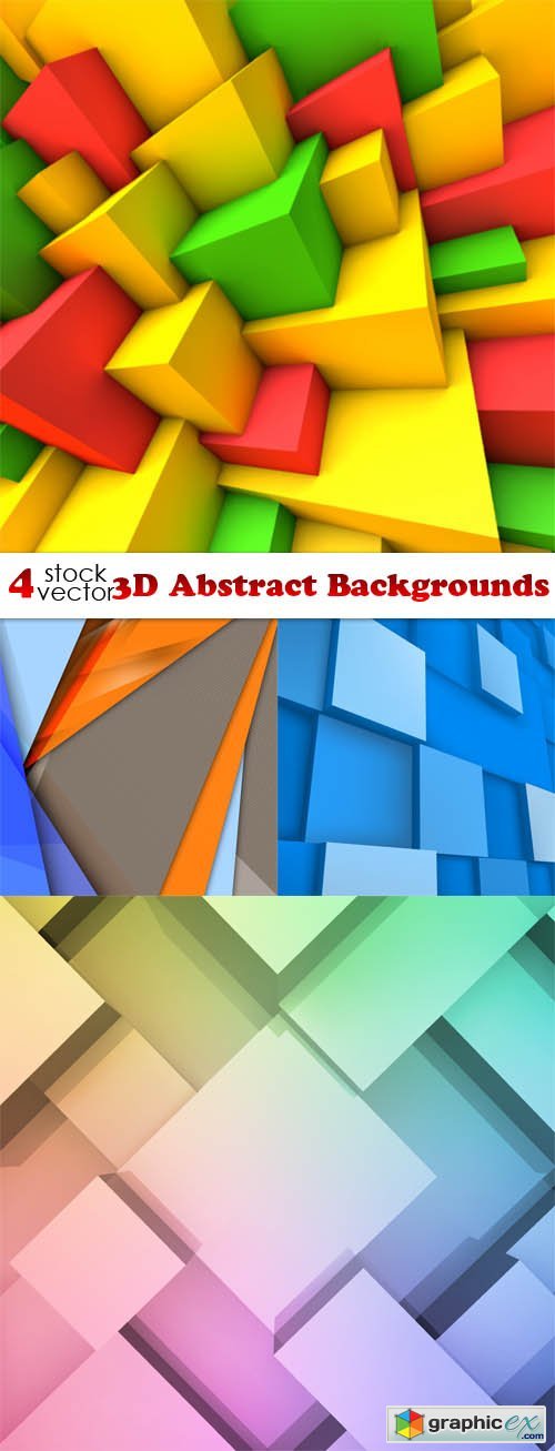 3D Abstract Backgrounds