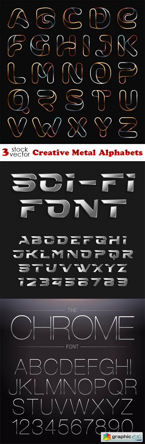 Creative Metal Alphabets