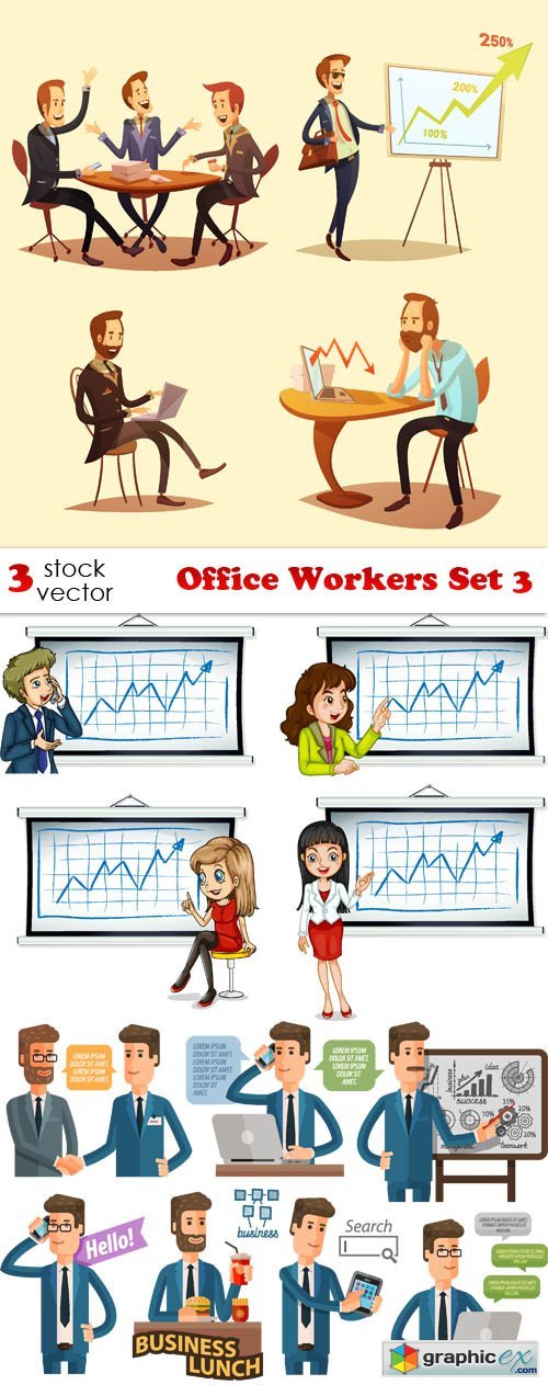 Office Workers Set 3