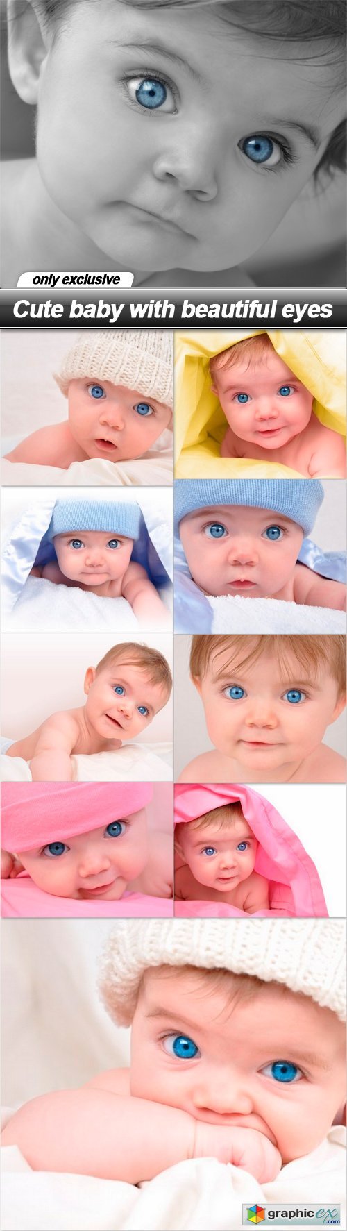 Cute baby with beautiful eyes - 10 UHQ JPEG