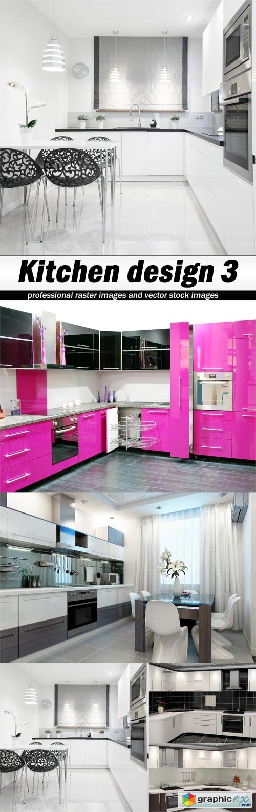 Kitchen design 3 - 5 UHQ JPEG