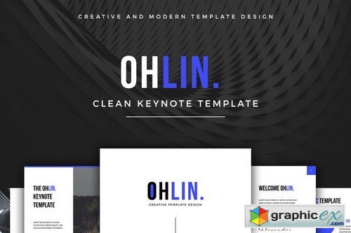 Ohlin Clean Keynote Template