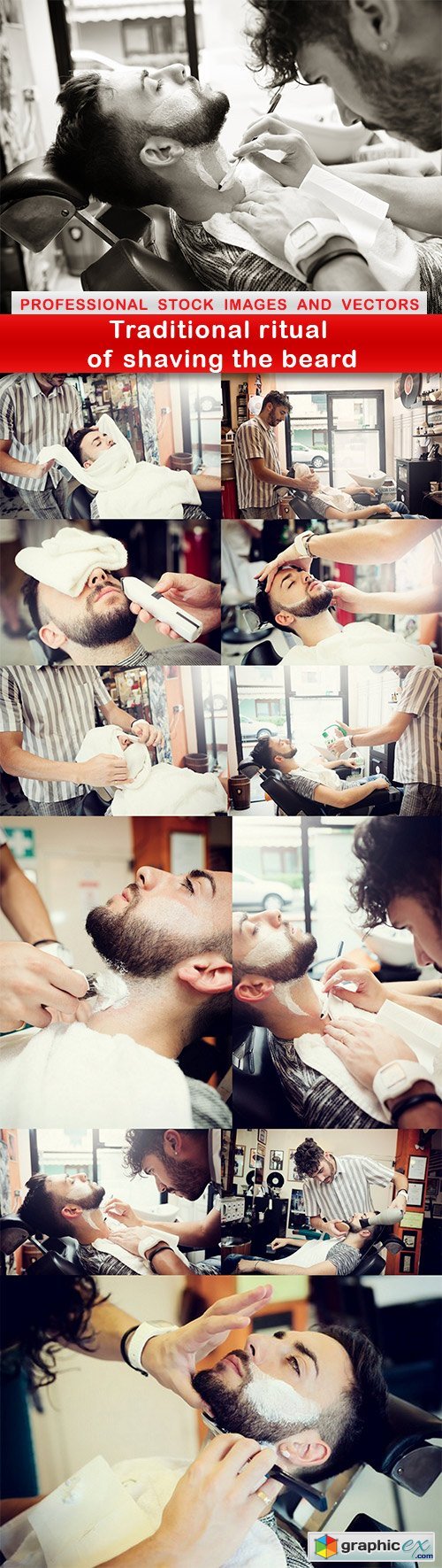 Traditional ritual of shaving the beard - 12 UHQ JPEG
