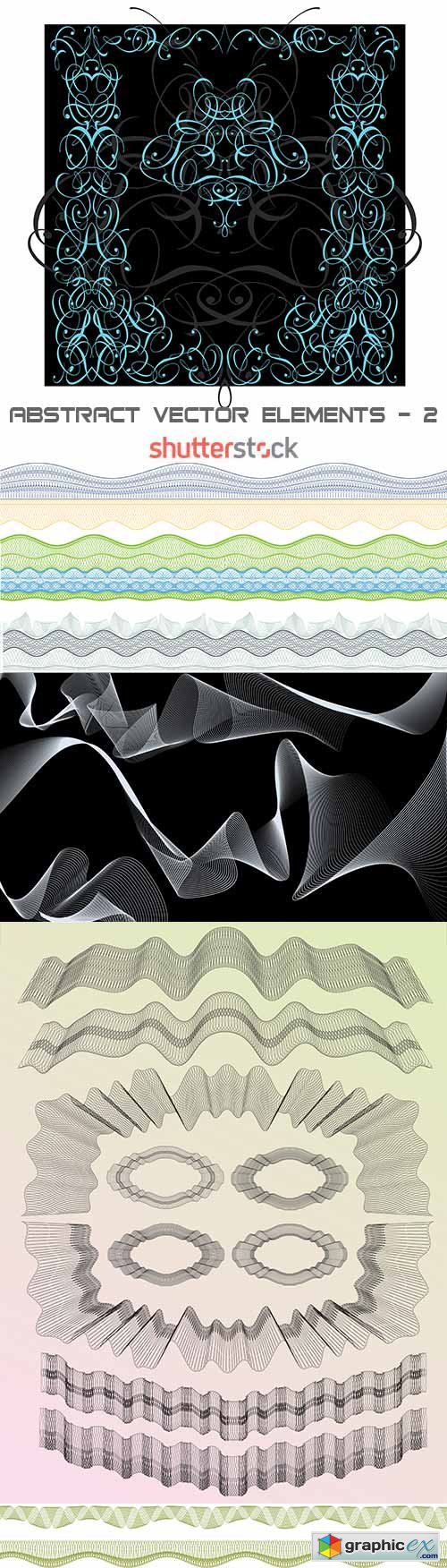 Abstract vector elements - 2