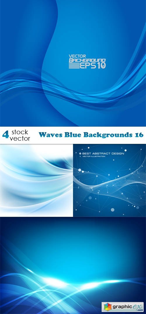 Waves Blue Backgrounds 16