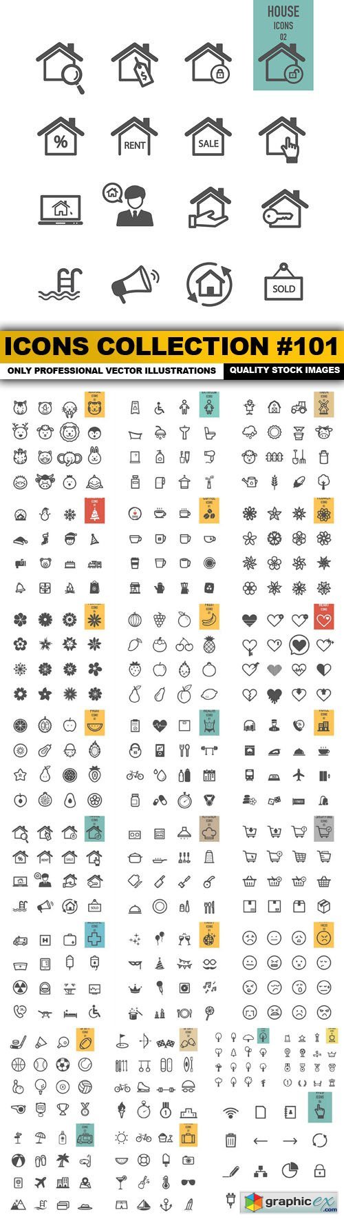 Icons Collection #101 - 25 Vector