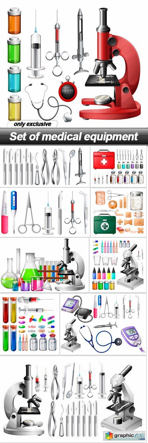 Set of medical equipment - 10 EPS