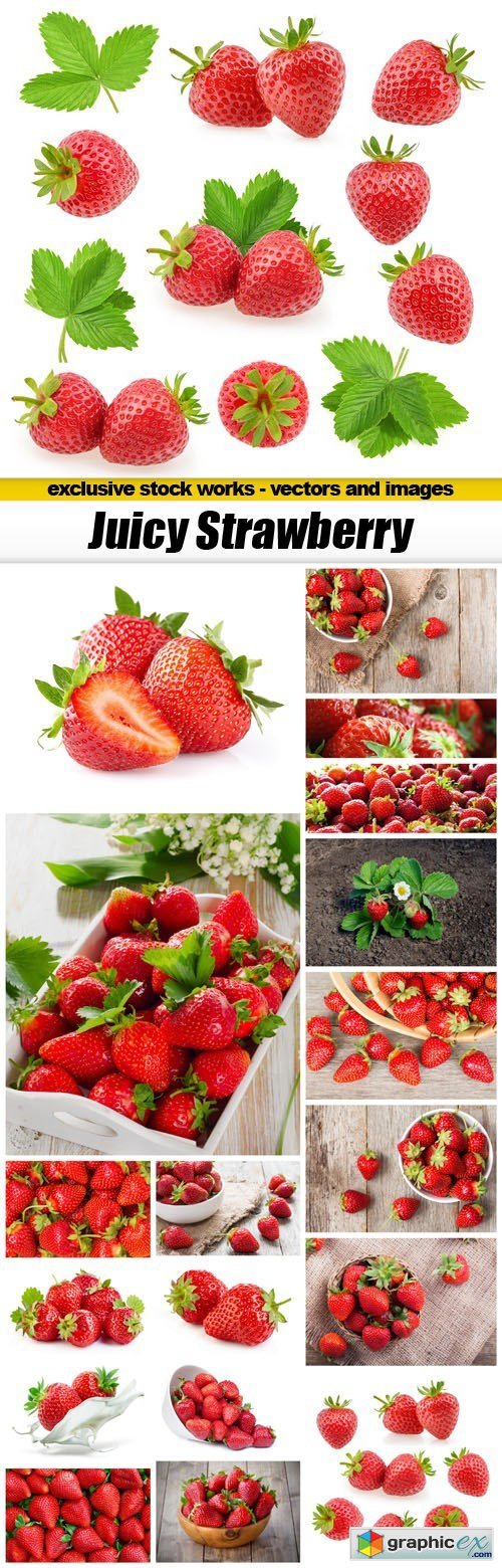 Juicy Strawberry 2 - 19xUHQ JPEG