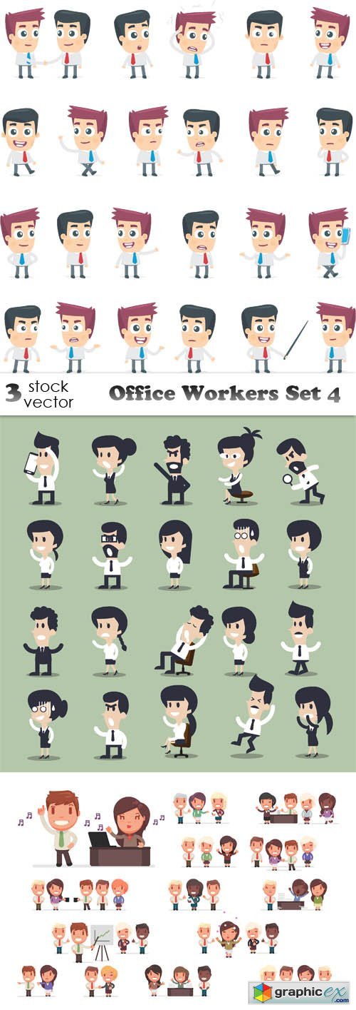 Office Workers Set 4