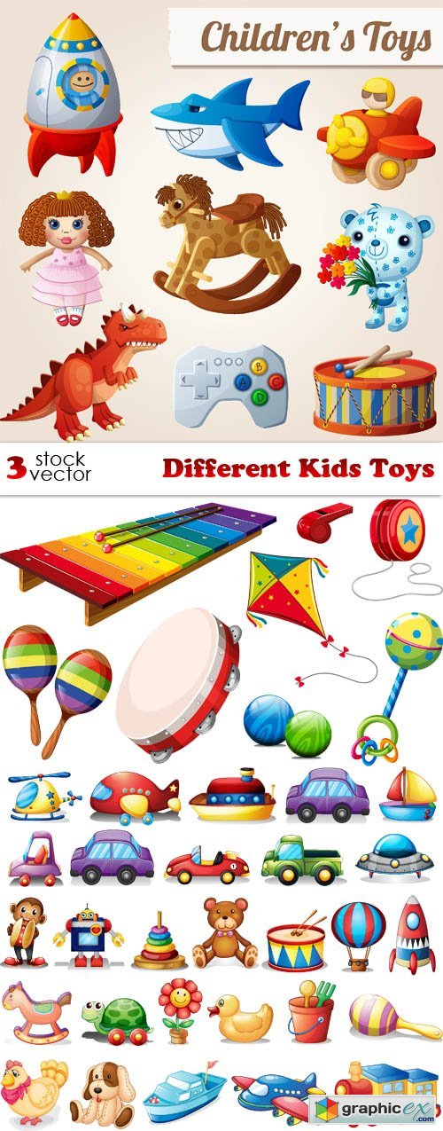 Different Kids Toys