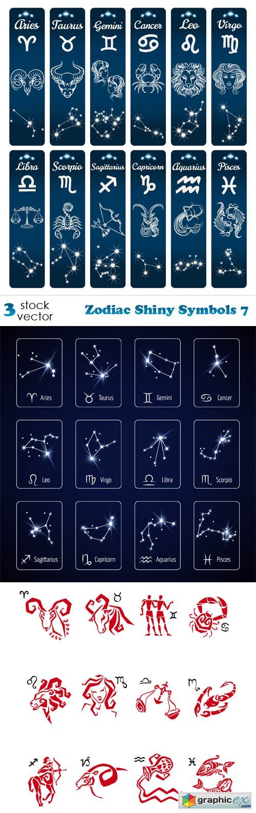 Zodiac Shiny Symbols 7