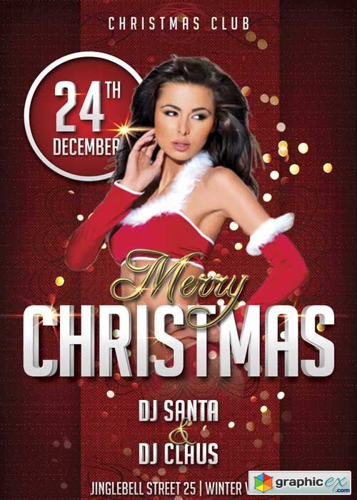 Christmas Party V11 Flyer Template